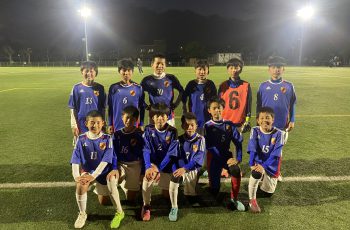 【U-13 初のトレーニングマッチ】