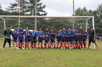 ジュニアユース　U-13・U-14　菅平合宿